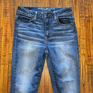 Hi rise jegging size 8 regular American eagle super super stretch
